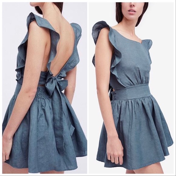 Free People Dresses & Skirts - Free People | Erin Ruffle Mini Dres